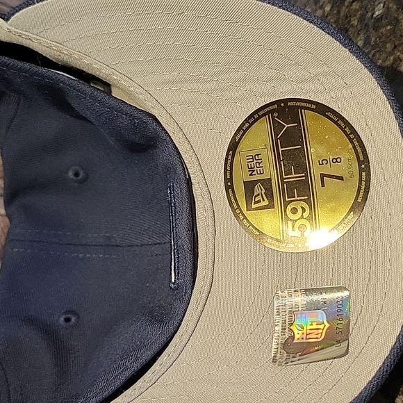 Vintage patriots      7 5/8 Authentic           100th anniversary of the NFL cap - Picture 2 of 4